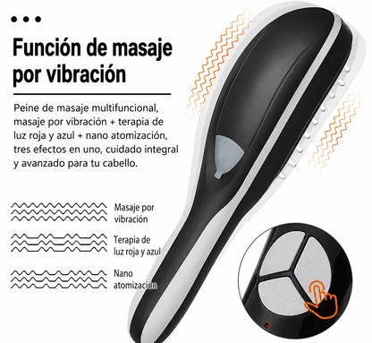 Cepillo de terapia capilar con vapor
